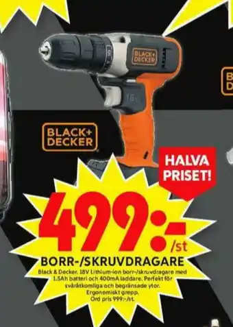 Black&Decker Borr- och skruvdragere