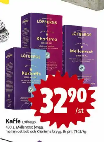 Löfbergs Lila Kaffe malet