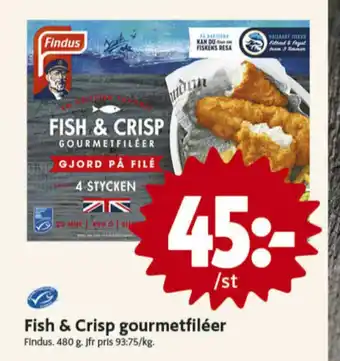 ICA Nära Findus Fiskrätter erbjuda