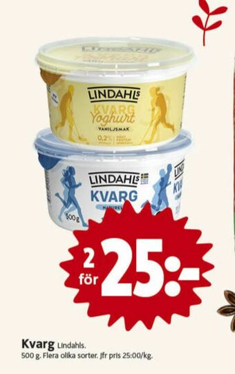 ICA Nära Lindahls Kvarg erbjuda