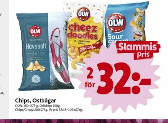 ICA Nära OLW Chips erbjuda