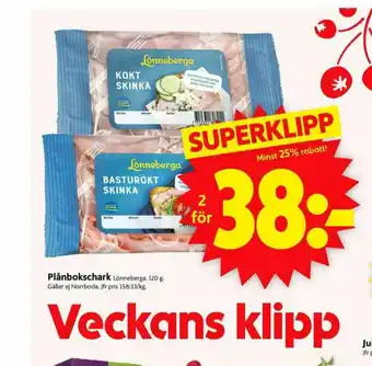 ICA Supermarket Lönneberga Smörgåspålägg erbjuda