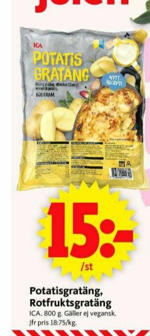 ICA Supermarket ICA Potatisgratäng erbjuda