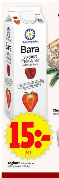 ICA Supermarket Bara Yoghurt erbjuda
