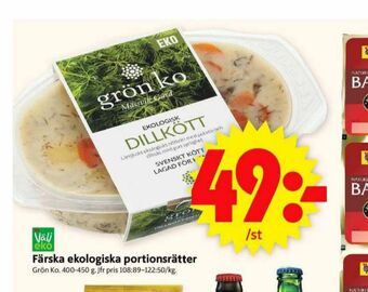 Grön Ko Färdigrätter