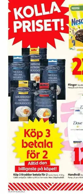 ICA Supermarket Santa Maria Imageannons erbjuda