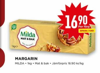 Willys Milda Margarin erbjuda