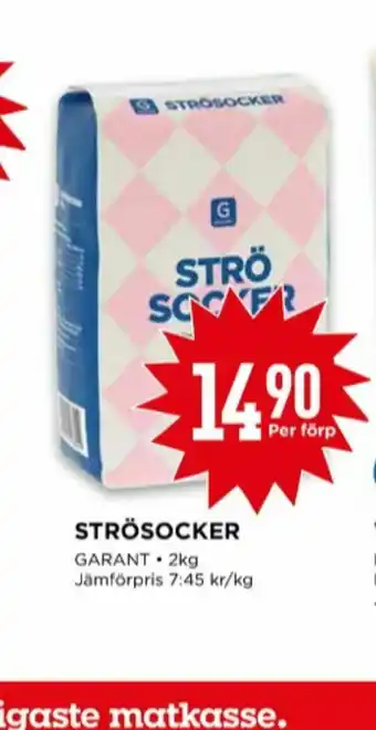 Willys Garant Strösocker erbjuda