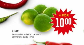 Willys Lime erbjuda