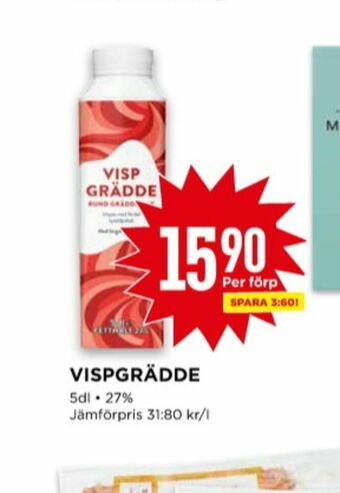 Willys Vispgrädde erbjuda