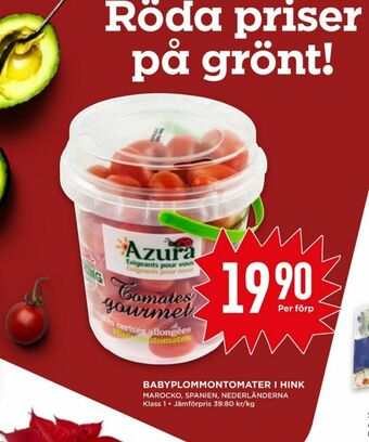Willys Hemma Azura Plommontomater erbjuda