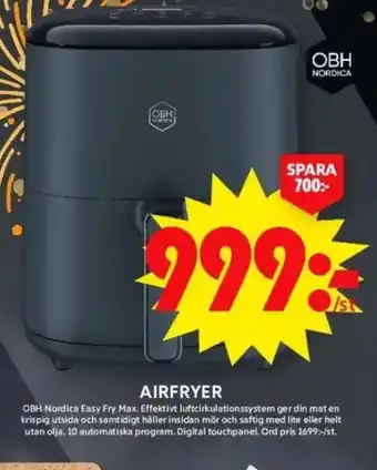 ICA Maxi Airfryer erbjuda