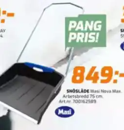 Bolist Snöslåde erbjuda