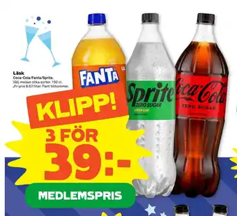 Stora Coop Läsk erbjuda