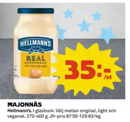 Coop Daglivs MAJONNÄS erbjuda