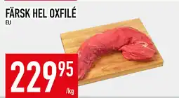 Matdax FÄRSK HEL OXFILÉ erbjuda