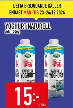 Matdax YOGHURT NATURELL erbjuda