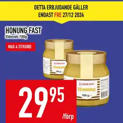 Matdax HONUNG FAST erbjuda