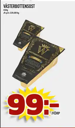 Matdax VÄSTERBOTTENSOST erbjuda