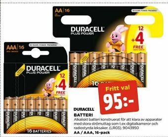 Jem&Fix Batteri erbjuda