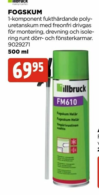Jem&Fix Fogskum erbjuda