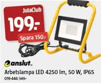 Jula CANSLUT Arbetslampa LED 4250 Im, 50 W, IP65 erbjuda