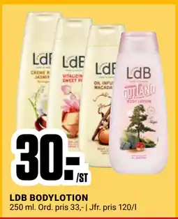ÖoB LDB BODYLOTION erbjuda