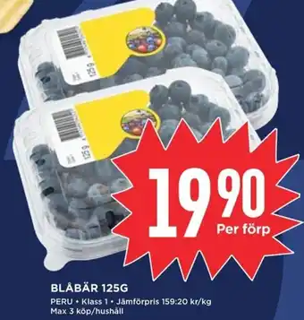 Willys Blåbär erbjuda