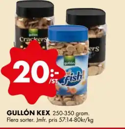 ÖoB GULLÓN Kex erbjuda
