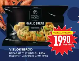 Willys VITLÖKSBRÖD erbjuda