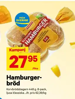 City Gross Hamburgerbröd erbjuda