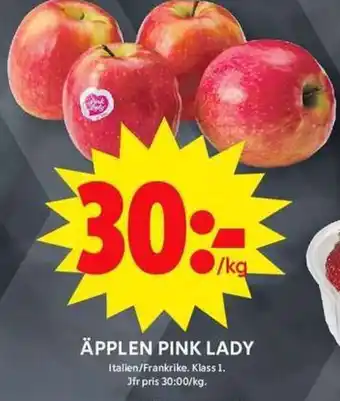 ICA Maxi Äpplen pink lady erbjuda