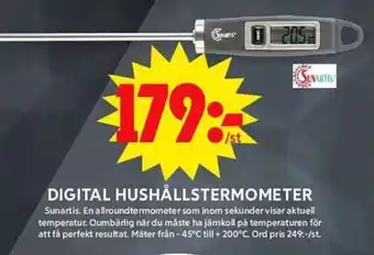 ICA Maxi Digital hushållstermometer erbjuda