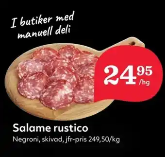 Hemköp Salame rustico erbjuda