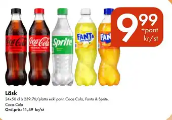 Snabbgross COCA-COLA Läsk erbjuda