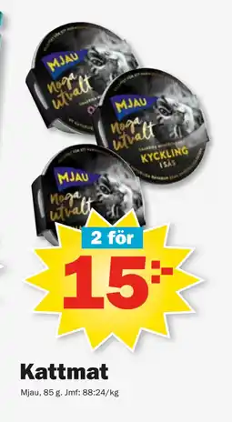 Pekås Kattmat erbjuda