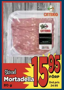 Supergrossen Mortadella erbjuda