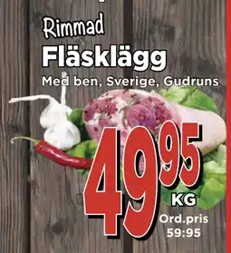 Supergrossen Fläsklägg erbjuda