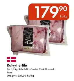 Snabbgross PRIME Kalvytterfilé erbjuda