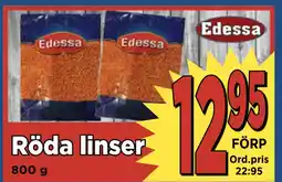 Röda linser