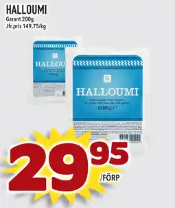 Supergrossen HALLOUMI erbjuda
