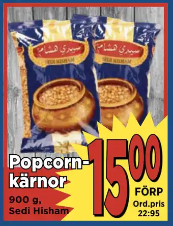 Supergrossen Popcornkärnor erbjuda