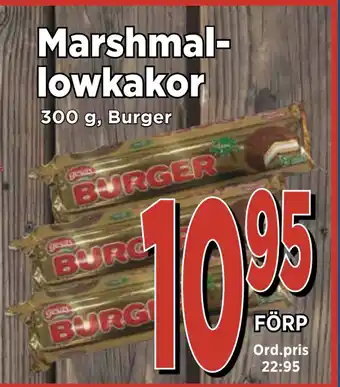 Supergrossen Marshmallowkakor erbjuda