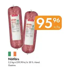 Snabbgross GASTRINO Nötfärs erbjuda