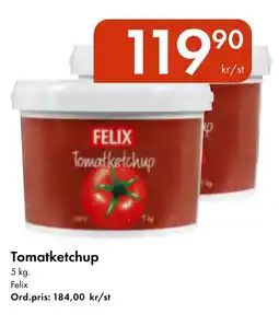 Snabbgross FELIX Tomatketchup erbjuda
