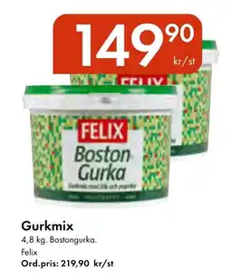 Snabbgross FELIX Gurkmix erbjuda