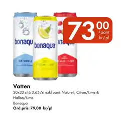 Snabbgross BONAQUA Vatten erbjuda