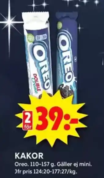 ICA Kvantum OREO Kakor erbjuda