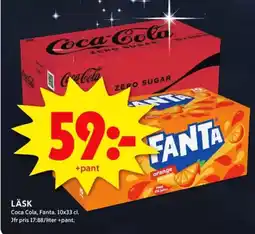 ICA Kvantum COCA-COLA Läsk erbjuda