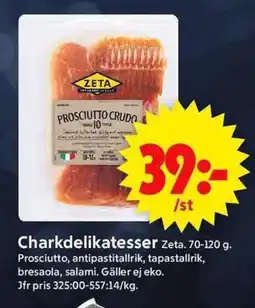 ICA Supermarket ZETA Charkdelikatesser erbjuda